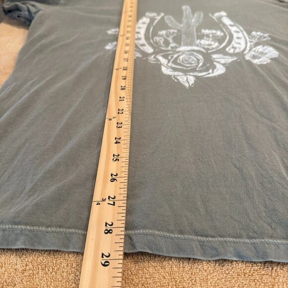 Girl Dangerous western theme boyfriend tee, size L - Picture 5 of 8